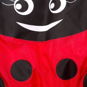 Kinderstoel Benjamin Ladybug geweven stof/metaal - rood/zwart