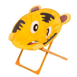 Kinderstuhl Benjamin Tiger Webstoff / Metall - Orange