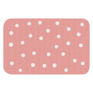 Tapis Ninos II Rose / Blanc