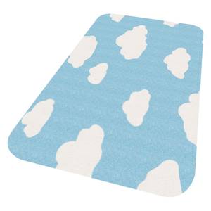 Tapis Ninos III Bleu pastel / Blanc