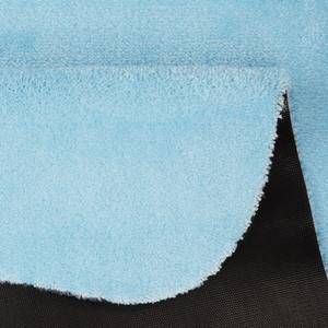 Tapis Ninos IV Bleu - Textile - 67 x 0.7 x 120 cm