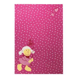 Tapis pour enfant Schnuggi Rose vif - 120 x 170 cm