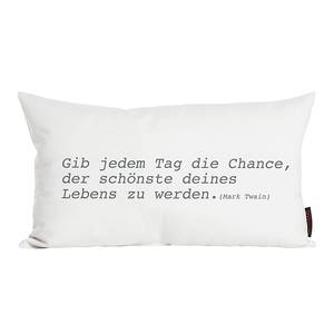 Coussin Chance des Tages (rempli) Ivoire