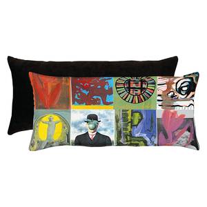 Cuscino Hermes Multicolore - Tessile - 30 x 45 cm