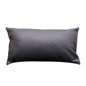 Coussin Houston Cuir véritable Cuir véritable Neka : Gris