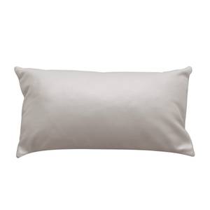 Coussin Houston Cuir véritable Cuir véritable Neka : Gris clair