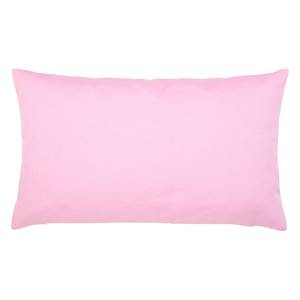 Coussin Juno Coton mélangé - Rose - 50 x 30 cm