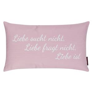 Coussin Liebe Tissu - Rose