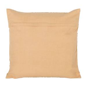 Coussin Limoges Jaune moutarde / Blanc