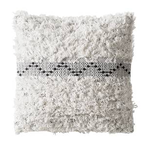 Coussin Nariz Coton - Blanc / Noir