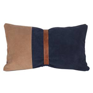 Coussin Pirou noir / brun