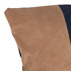 Coussin Pirou noir / brun