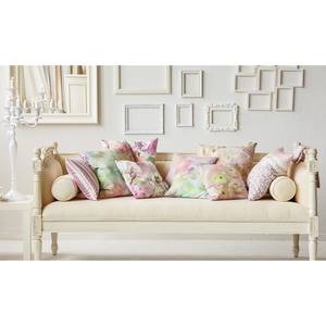 Coussin Springtime II Rose foncé - Textile - Largeur : 39 cm