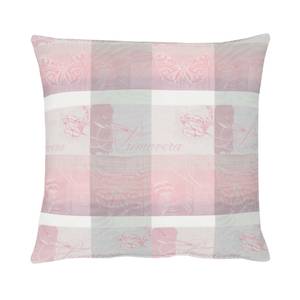 Coussin Summer Garden I Rose foncé - 48 x 48 cm