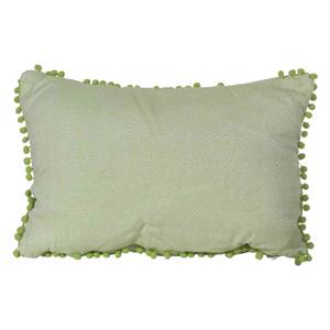 Coussin Tweet olive II Tissu