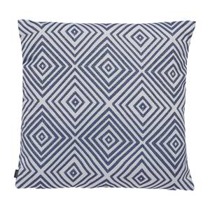 Coussin Ukurey Tissu - Bleu / Blanc