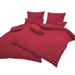 Federa per cuscino Rubin Uni Rosso vino - 80 x 80 cm