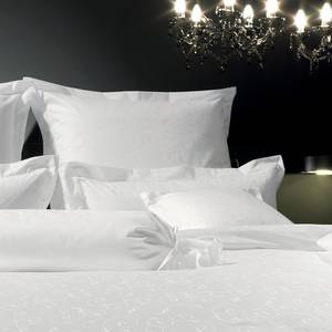 Rivestimento per cuscino Rubin Ricamato - Bianco - 80 x 80 cm