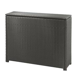 Kissenbox Rattan Kunststoff - Braun