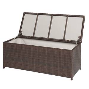 Kussenbox verona polyrattan bruin