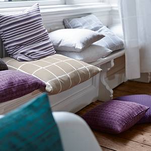 Housse de coussin Beat Violet - Dimensions : 38 x 38 cm