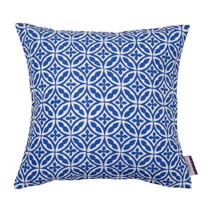 Federa per cuscino Blue Ornaments Tessuto - Blu/Bianco