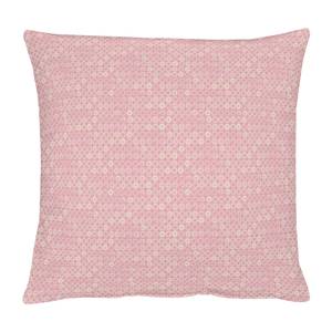 Housse de coussin Casino Tissu - Rose - 49 x 49 cm