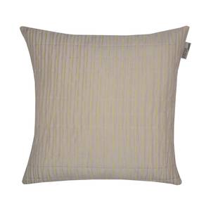 Housse de coussin Cut Gris / Jaune