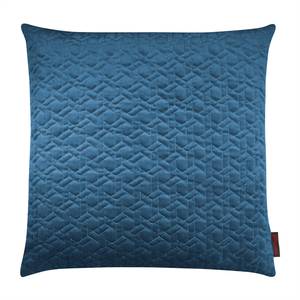 Housse de coussin Delano Tissu - Bleu brillant - 50 x 50 cm