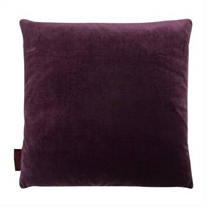 Housse de coussin Delano Tissu - Rouge Bordeaux - 40 x 40 cm