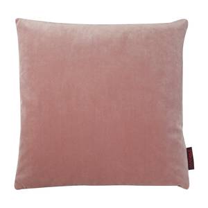 Housse de coussin Delfi Tissu - Rose vieilli