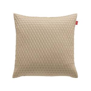 Housse de coussin E- Beat Sable - Taille : 38 x 38 cm