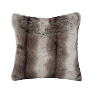 Housse de coussin Fury Gris 40 x cm - Marron - 50 x 50 cm