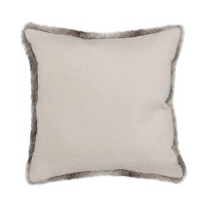 Housse de coussin Fury Gris 40 x cm - Marron - 50 x 50 cm