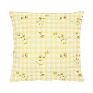 Housse de coussin Happy Easter III Jaune - 49 x 49 cm