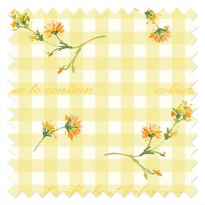 Federa cuscino Happy Easter III Giallo - 49 x 49 cm