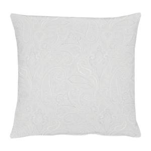 Housse de coussin Joseni Tissu - Blanc - 49 x 49 cm