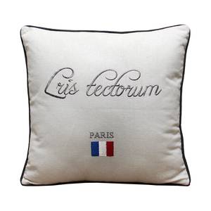 Housse de coussin Louis Blanc - Textile - 40 x 40 cm