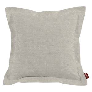Federa per cuscino Linen inclusivo bordo piatto - Beige - 45 x 45 cm con bordura piatta