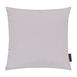 Housse de coussin Mono Tissu - Gris platine - 40 x 40 cm