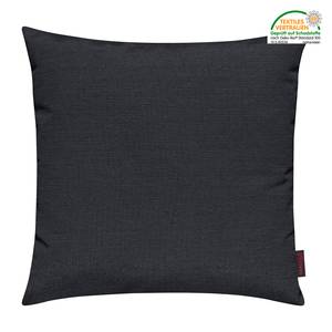 Housse de coussin Painted Tissu - Blanc / Noir