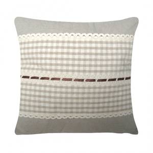 Housse de coussin Romantik Borte III Beige - Textile - 40 x 40 cm