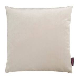 Kissenbezug Samt Webstoff - Beige - 50 x 50 cm