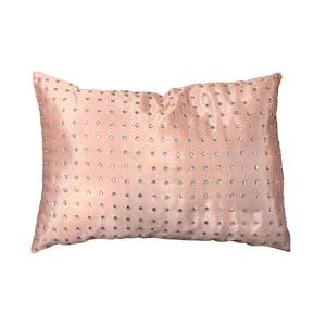 Kissenbezug Straß III Pink - Textil - 50 x 30 cm