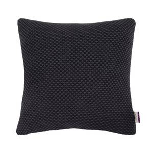 Housse de coussin Strick T-Bubble Gris - Textile - 45 x 45 cm