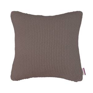 Housse de coussin Strick T-Chunky Stitch Taupe