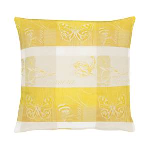 Housse de coussin Summer Garden I Jaune - 40 x 40 cm