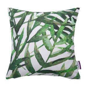 Housse de coussin T-Bamboo Coton - Blanc / Vert