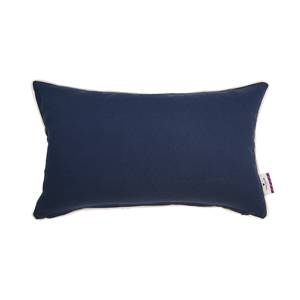 Housse de coussin T-Basic Piping Bleu