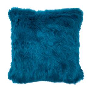 Kissenbezug T-Crazy Fur Webstoff - Blau / Grau